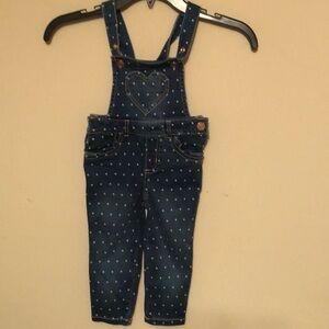 True craft(new)denim polka dot jumper. Sz 18 mo